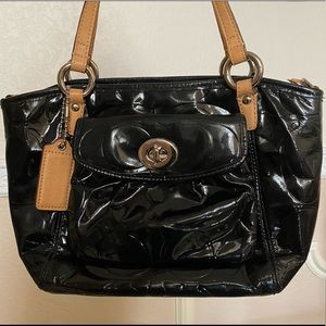 Embossed Coach Crossbody bag